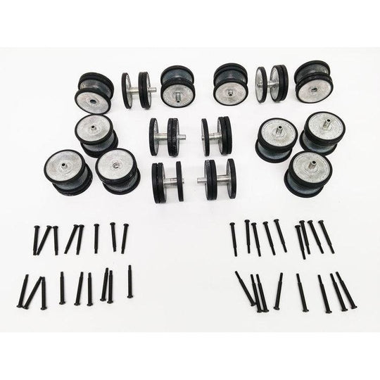 Tiger 1 Early/Mid Version Metal Road Wheels w/ Axles