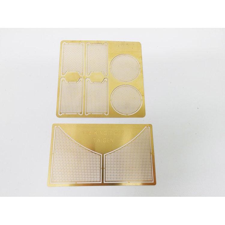 King Tiger & Jagdtiger Metal Photo Etched Grills - Taigen Tanks