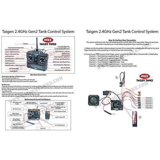 Taigen Sound Card (Choose Tank Sounds) - Taigen Tanks