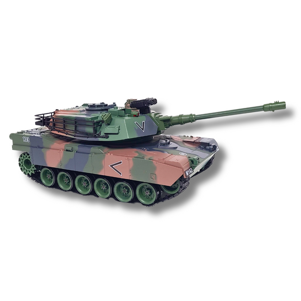 1/18 Scale US M1A2- 2.4Ghz RC Tank Force (Green Camo or Tan 1/18 Scale US M1A2- 2.4Ghz RC Tank Force (Green Camo or Tan