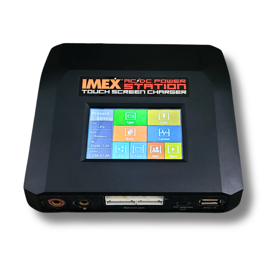 IMEX Powerstation Touch Screen Charger – 150W Dual Input AC/DC