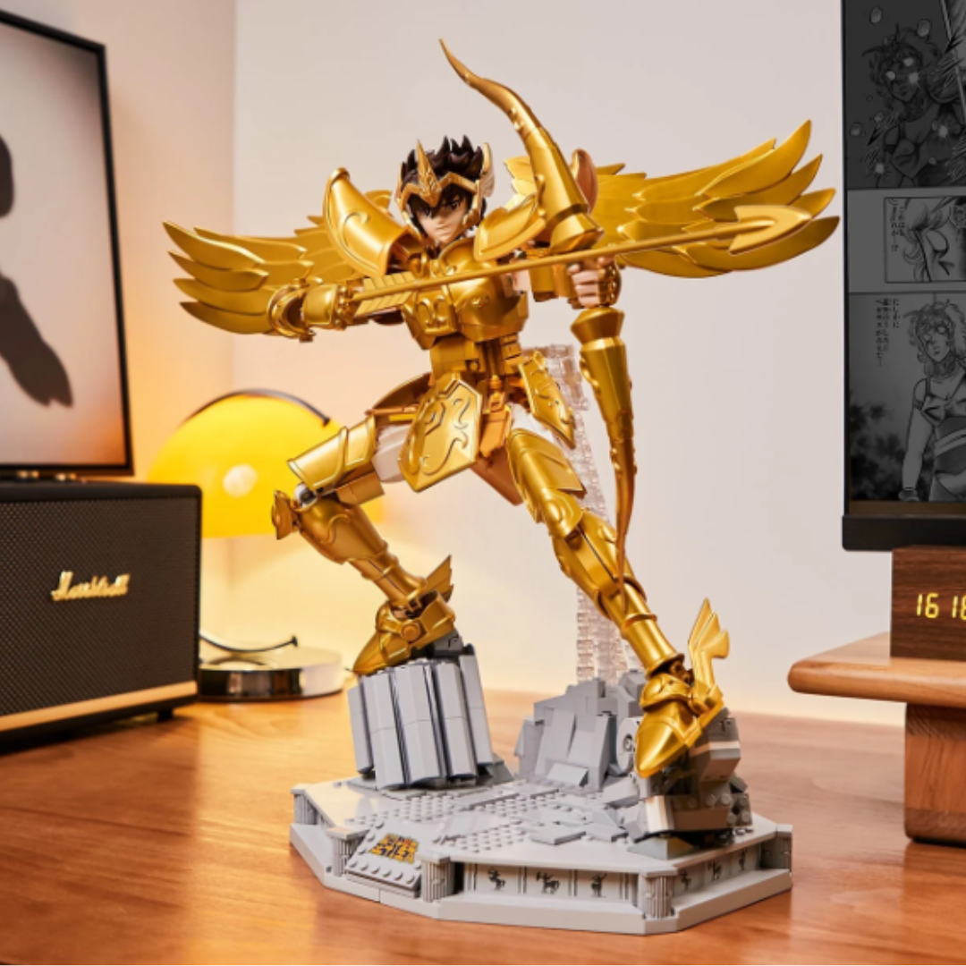 Pantasy 86601 Sagittarius Gold Cloth – Saint Seiya Anime Brick Set Pantasy 86601 Sagittarius Gold Cloth – Saint Seiya Anime Brick Set