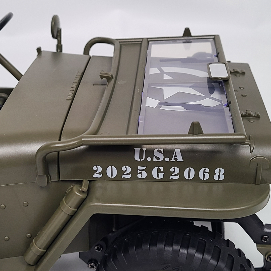 JJRC C8815 1/10 Scale 4WD Military Utility Vehicle RTR