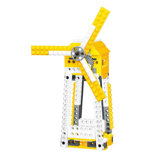 WANGE 1405 Power Machinery – STEM Domino, Windmill, and Lunar Vehicle Kit