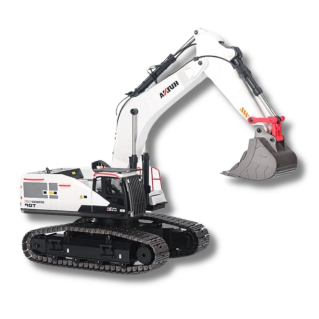 ゆうや様　H 11 ホワイト Huina 11594W 2.4GHz 1/14 RC White Excavator with Functional