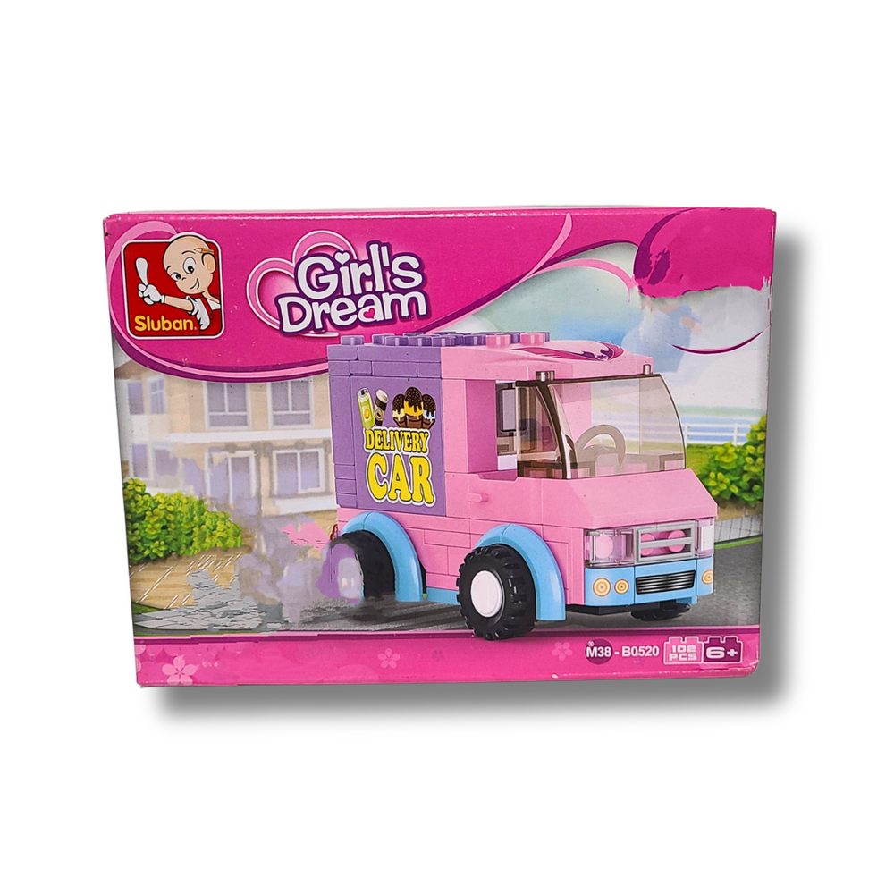 Sluban M38-B0520 Delivery Van – Girl’s Dream Brick Set