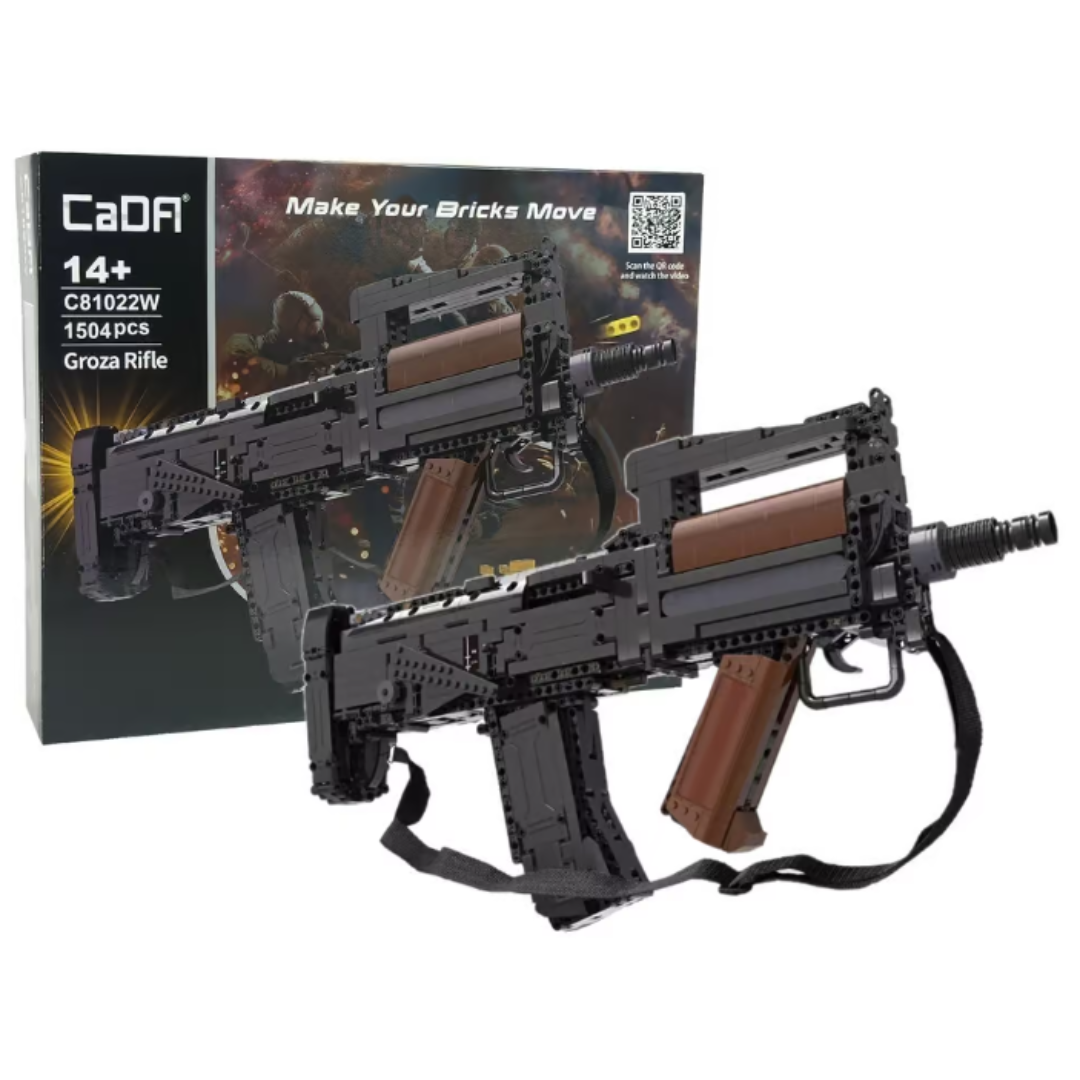 CaDA Groza Assault Rifle Brick Model Kit