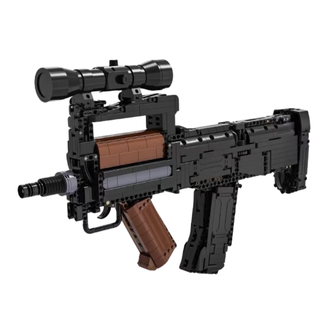 CaDA Groza Assault Rifle Brick Model Kit