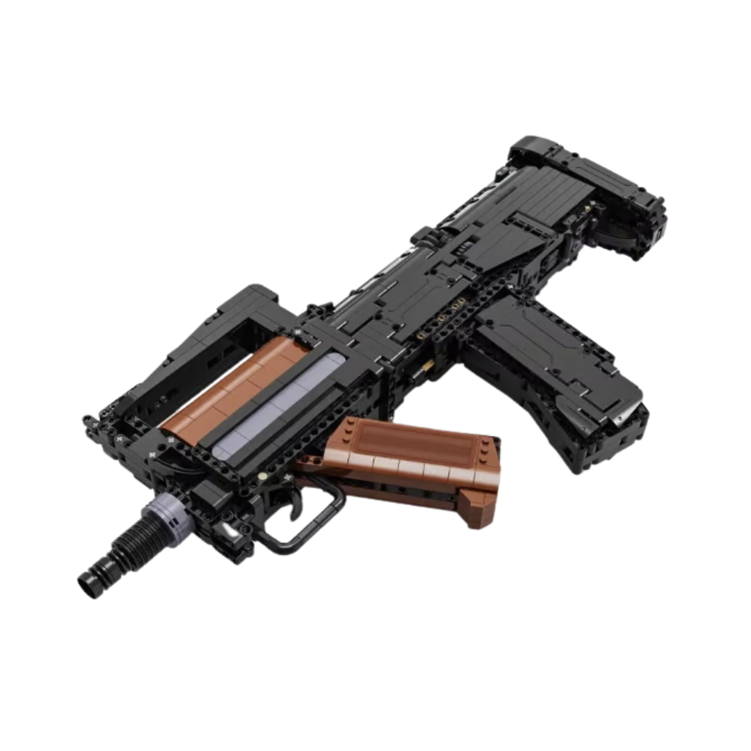 CaDA Groza Assault Rifle Brick Model Kit