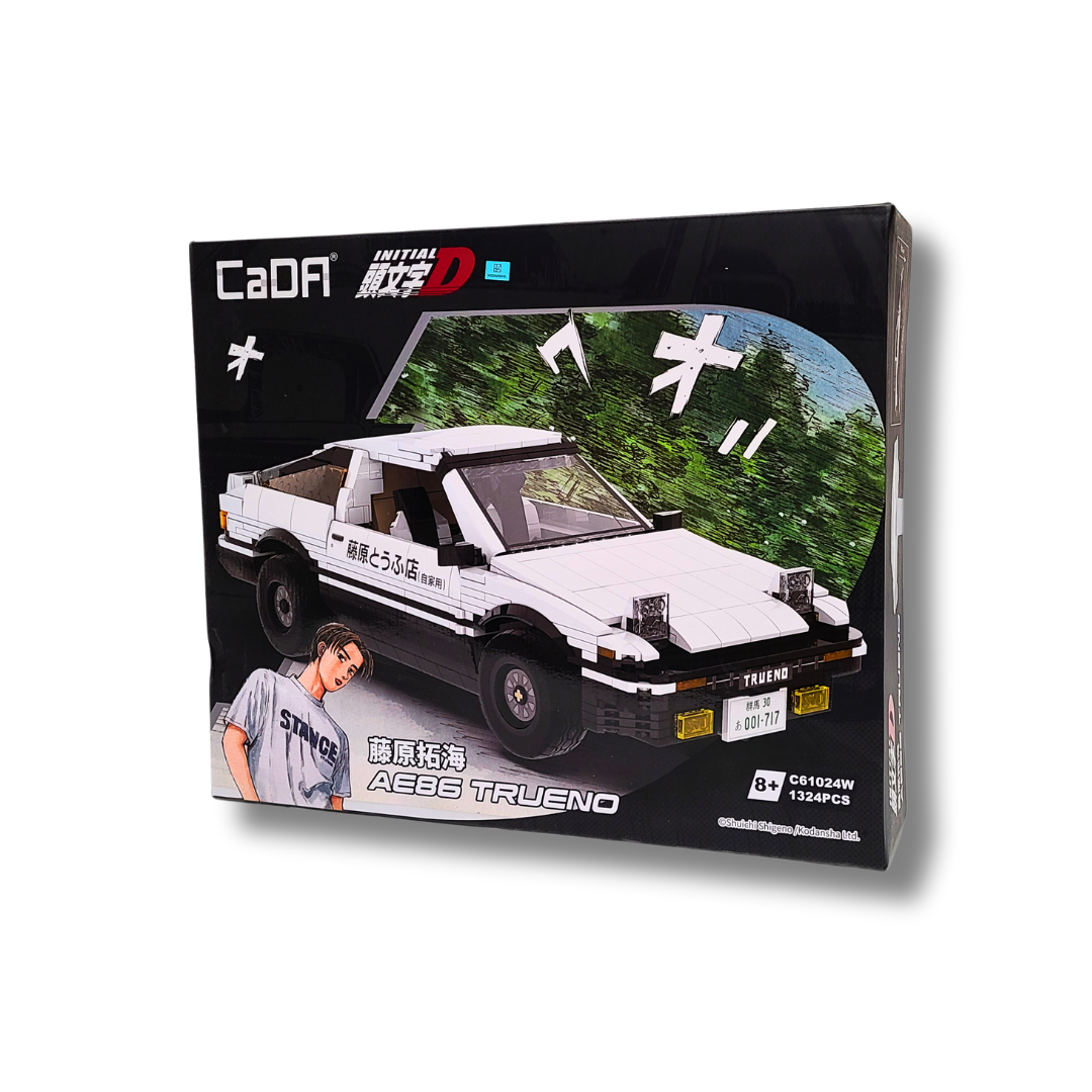 CaDA Toyota AE86 Trueno Brick Model Kit