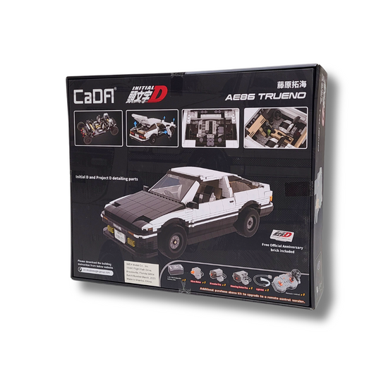 CaDA Toyota AE86 Trueno Brick Model Kit