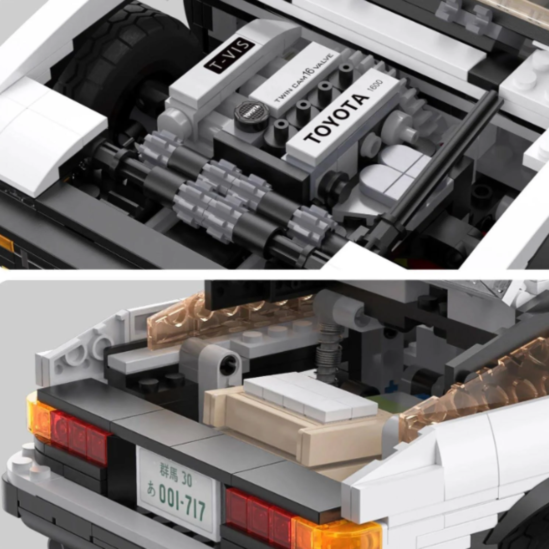 CaDA Toyota AE86 Trueno Brick Model Kit