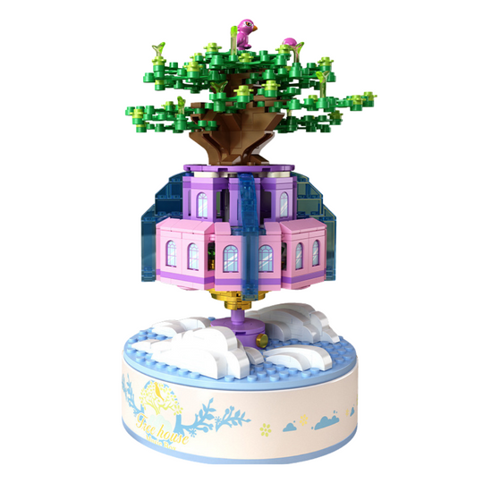 Panlos Creative Music Box Series – Sky City Music Box – Model 6508