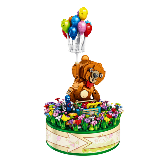 Panlos Creative Music Box Series – Flying Bear Music Box – Model 656010 (569 Pieces)