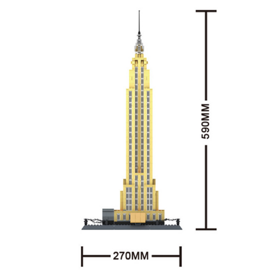 WANGE 5212 – Empire Stage Architecture Building Set (1210 Pieces)
