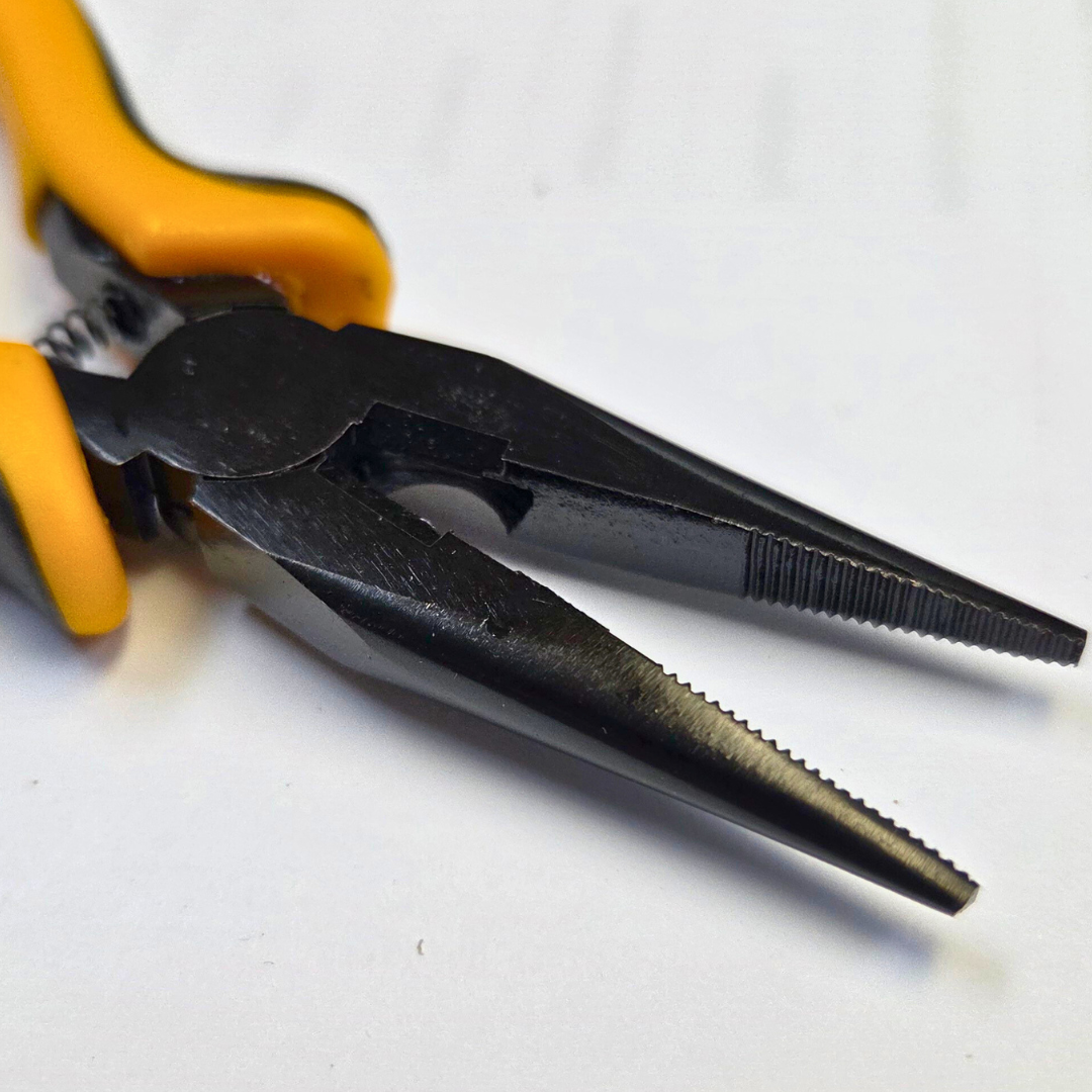 5.5" Ball Link Plier Set — 3 Piece (HSS Metal) with Needle-Nose & Diagonal Cutter