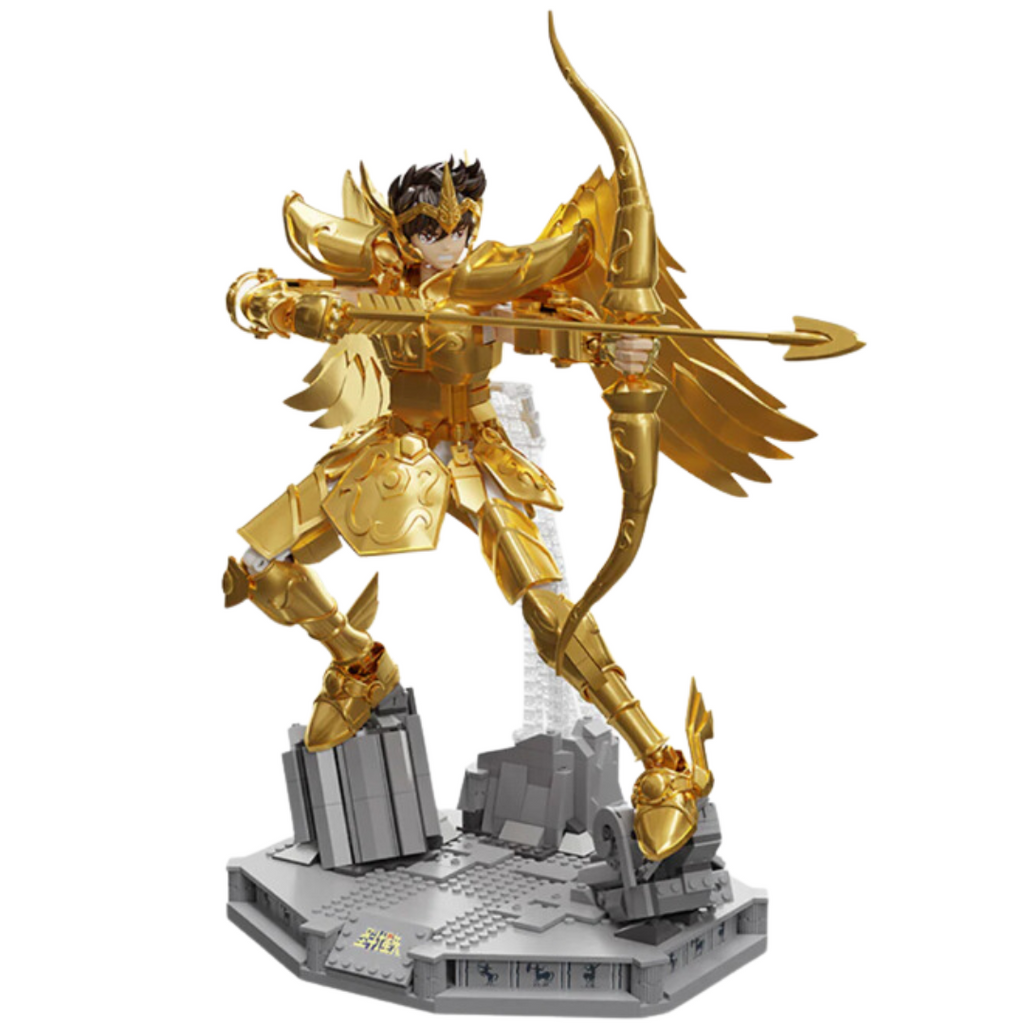 Pantasy 86601 Sagittarius Gold Cloth – Saint Seiya Anime Brick Set Pantasy 86601 Sagittarius Gold Cloth – Saint Seiya Anime Brick Set