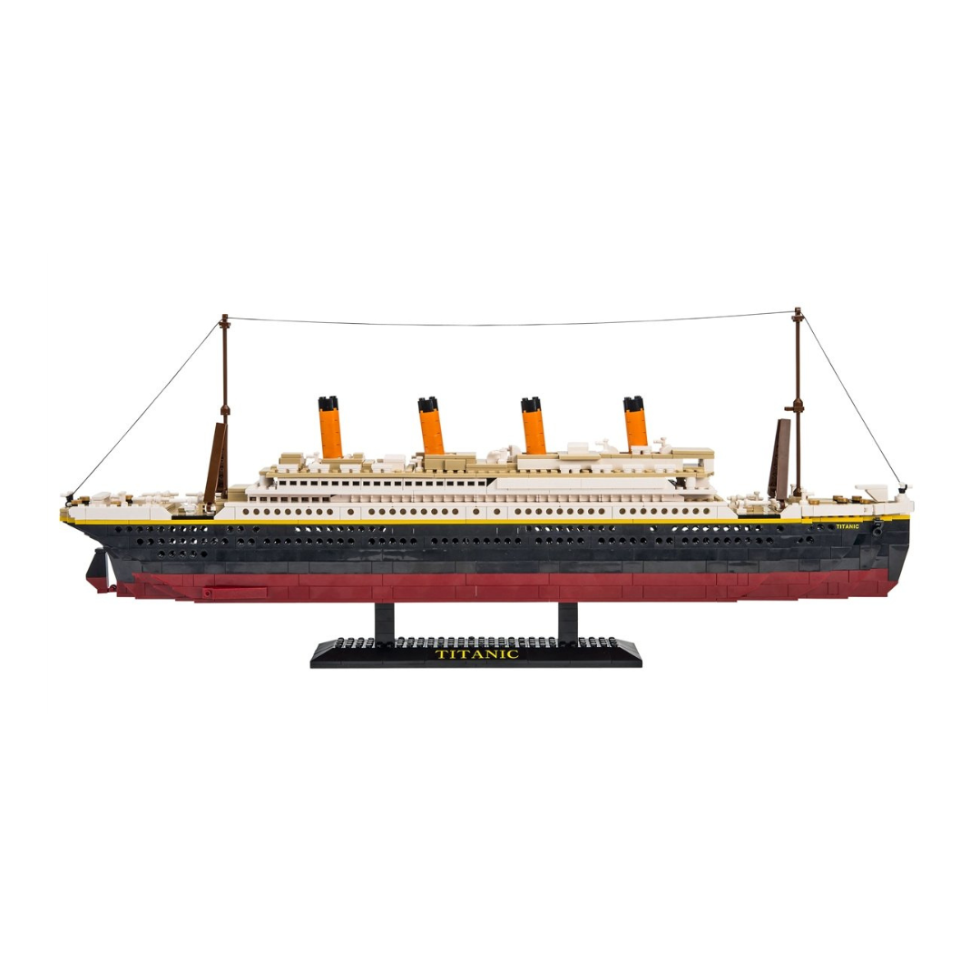 IMEX Oxford Titanic Ship Brick Set – 907-Piece Historical Ocean Liner Model for Maritime Fans & Collectors