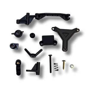 Steering Posts + Steering Ackerman Plate + Servo Top Plate - Bolt