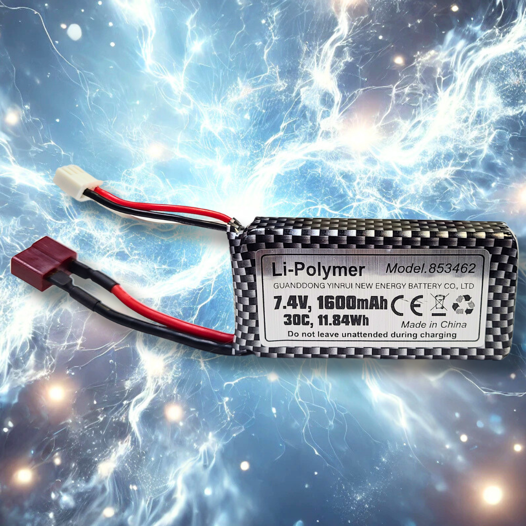 Free Spare 1600mAh LiPo Battery