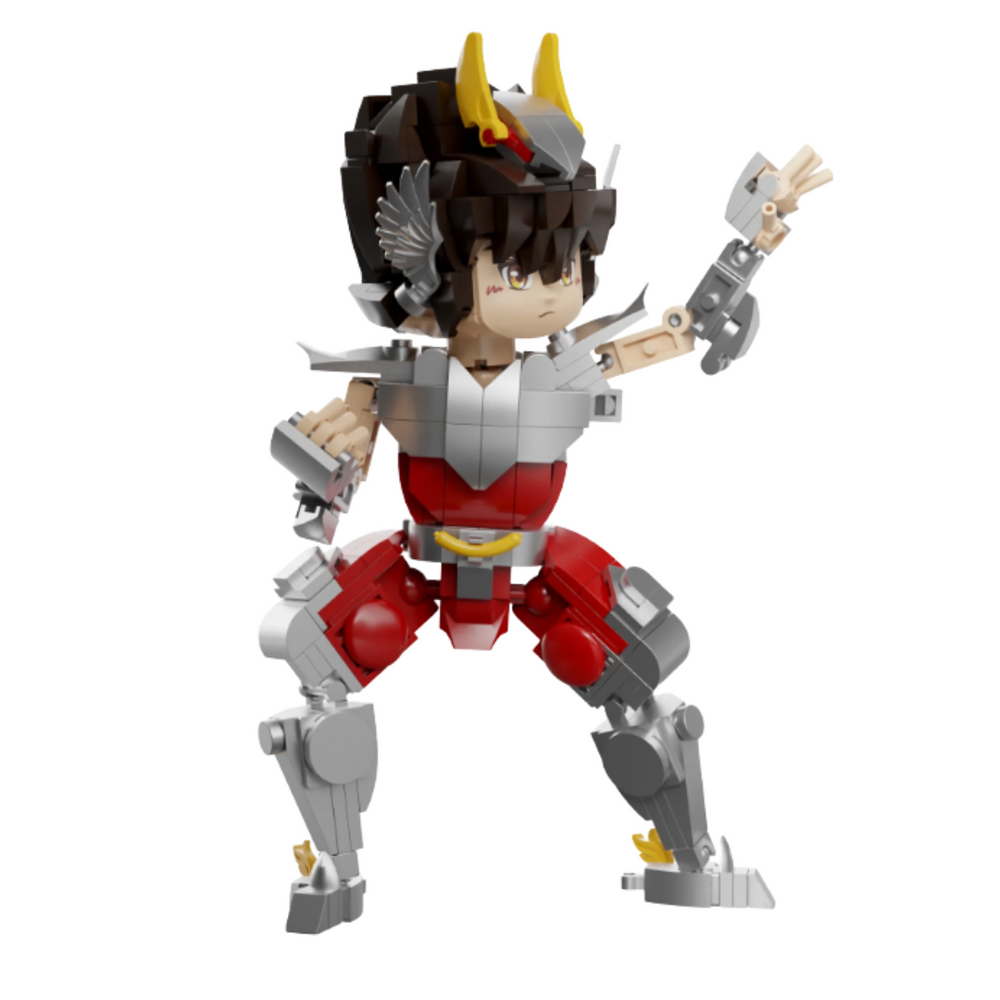 Pantasy 86603 Pegasus Seiya – 517-Piece Saint Seiya Anime Building Set