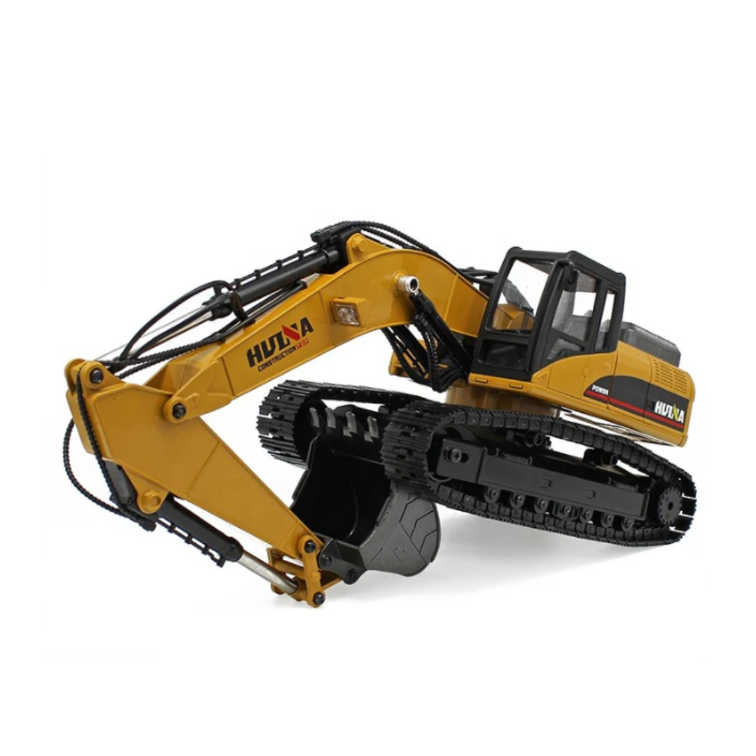 Huina 1580 2.4GHz 1/14 RC Full-Metal Excavator with Hydraulic Arm Huina 1580 2.4GHz 1/14 RC Full-Metal Excavator with Hydraulic Arm
