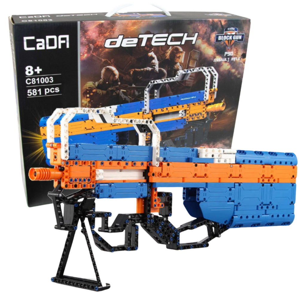 CaDA P90 Submachine Gun Brick Model Kit