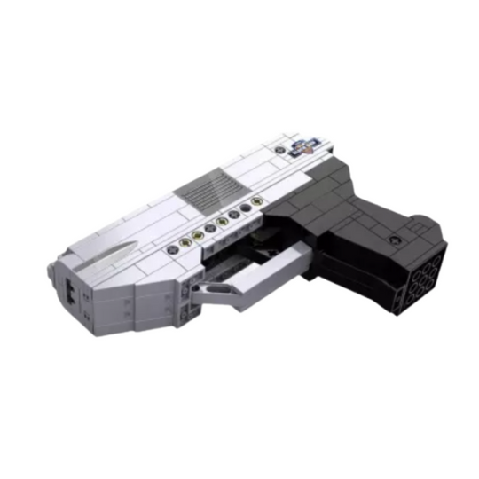 CaDA Double Barrel Pistol Brick Model Kit