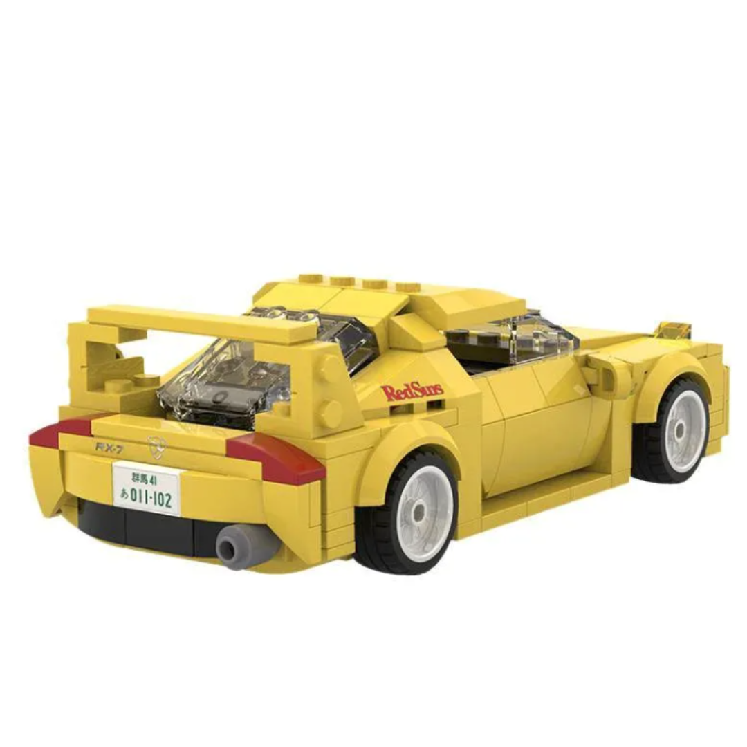 CaDA Mazda RX-7 FD Brick Model Kit (Small Scale)