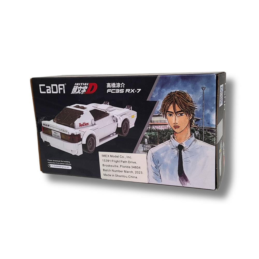 CaDA Mazda RX-7 FD Brick Kit (Small Scale Variant) – IMEX Model CaDA Mazda RX-7 FD Brick Kit (Small Scale Variant) – IMEX Model
