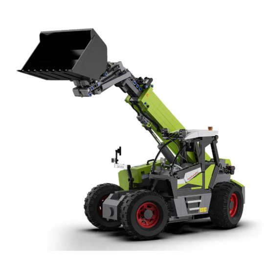 CaDA Telehandler Loader Brick Construction Kit