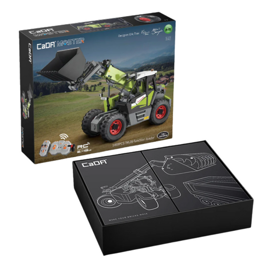 CaDA Telehandler Loader Brick Construction Kit