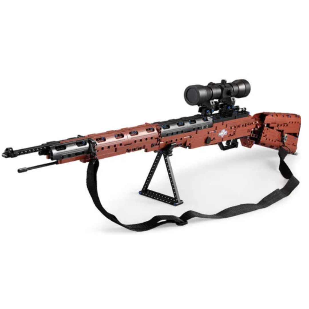 CaDA Kar98k Bolt-Action Rifle Brick Model Kit