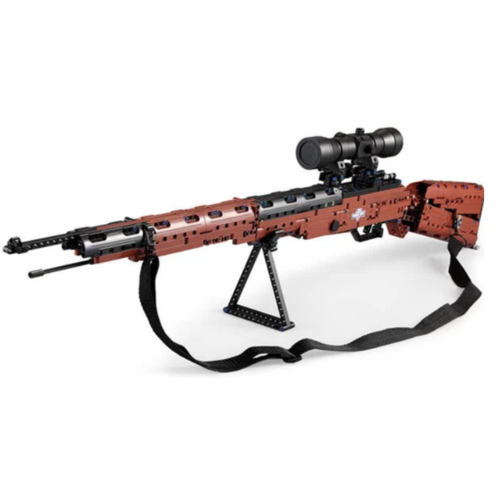 CaDA Kar98k Bolt-Action Rifle Brick Model Kit