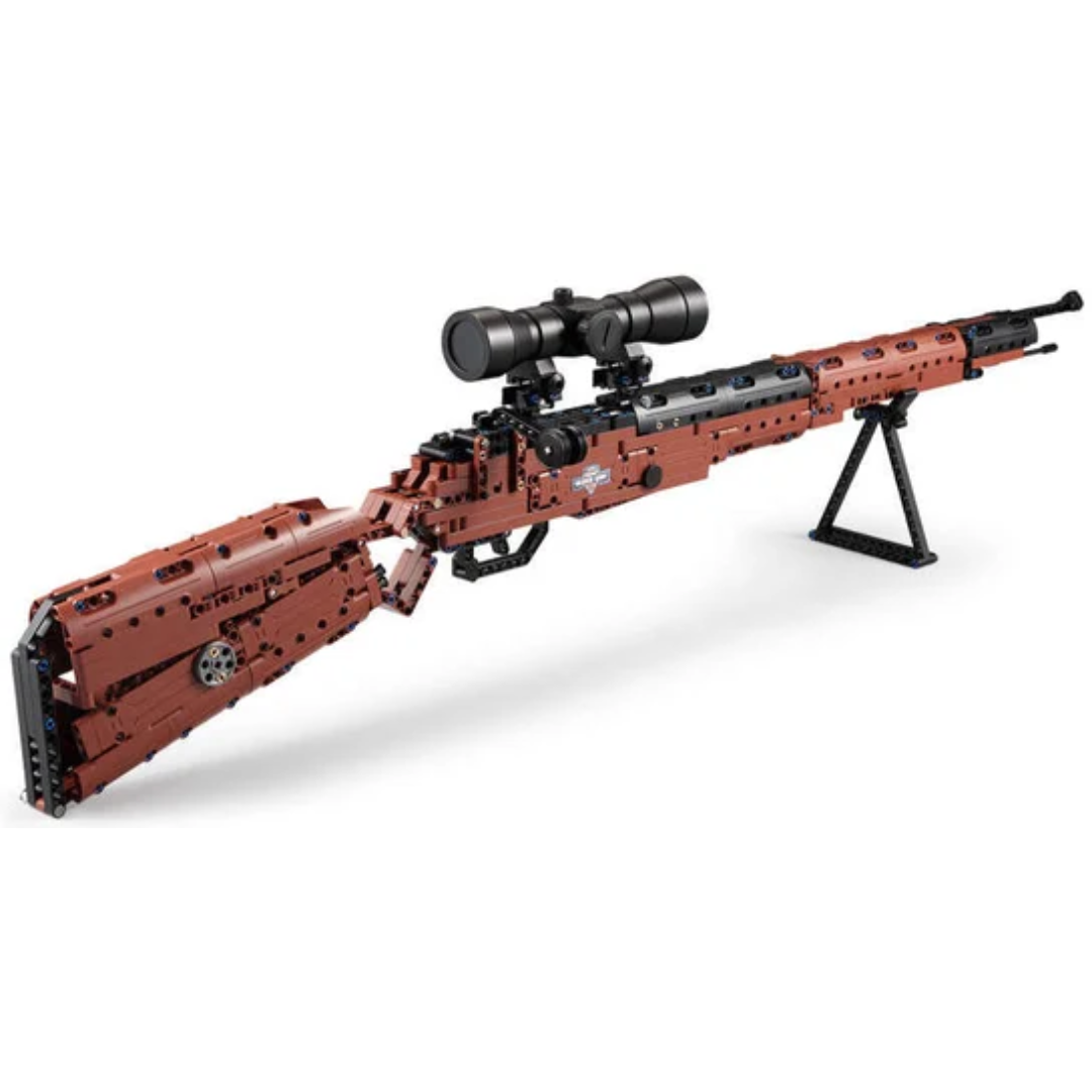 CaDA Kar98k Bolt-Action Rifle Brick Model Kit