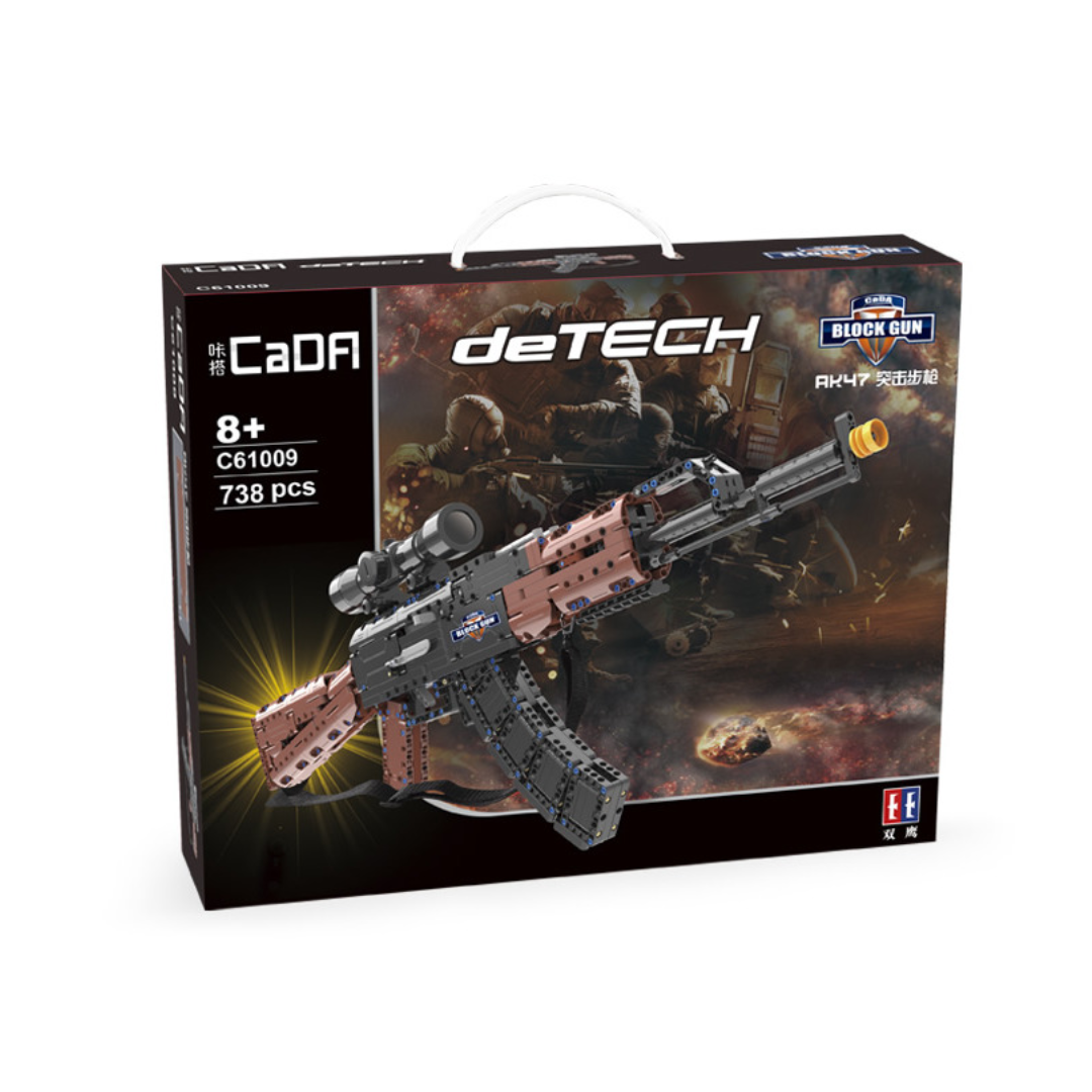 CaDA AK-47 Assault Rifle Brick Model Kit