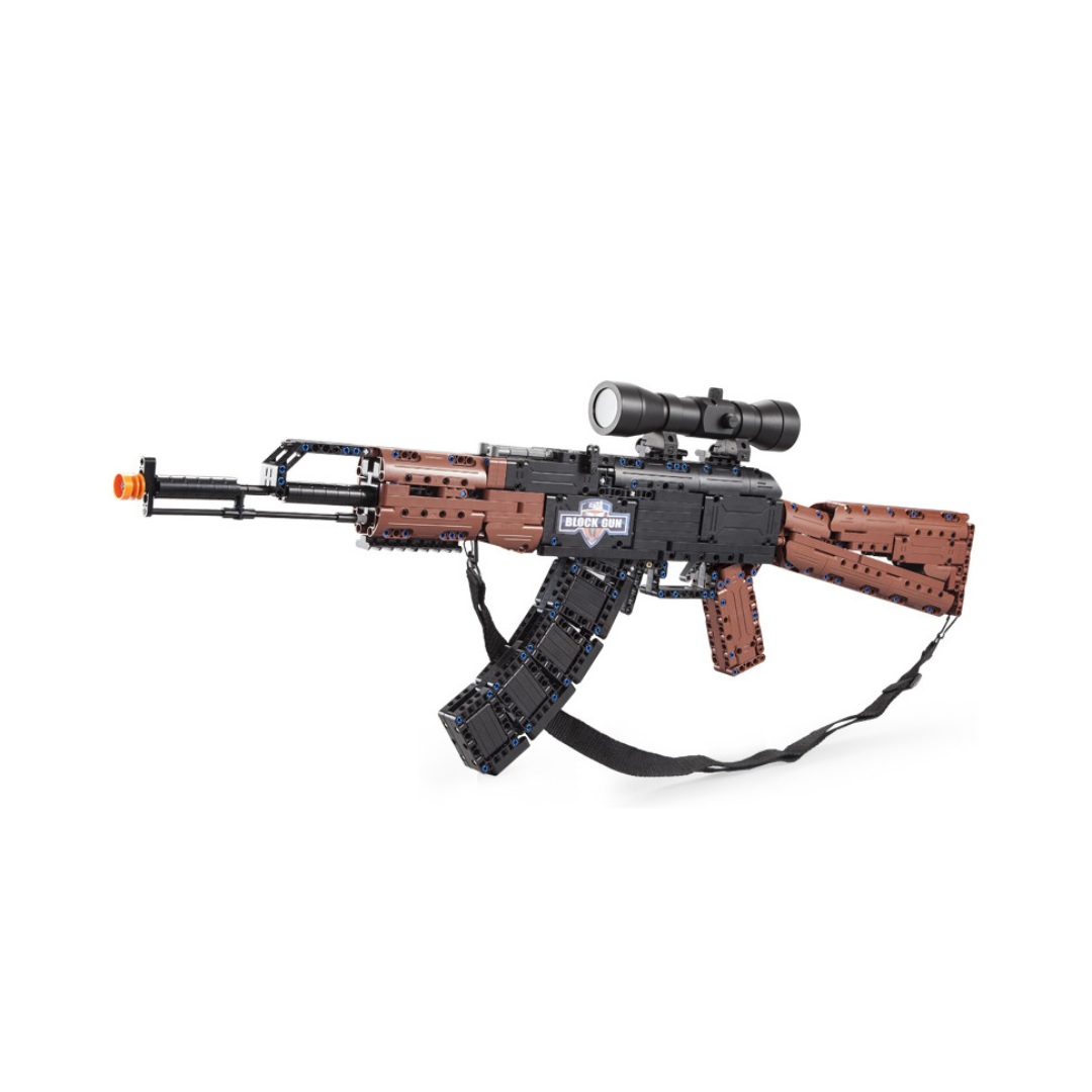 CaDA AK-47 Assault Rifle Brick Model Kit