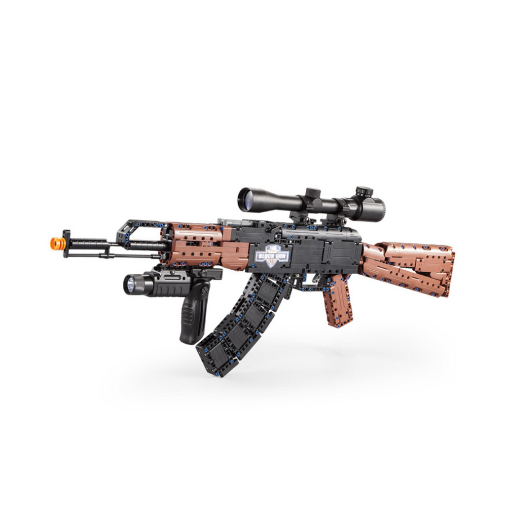 AK-47 Assault Brick Model Kit – IMEX Model Company