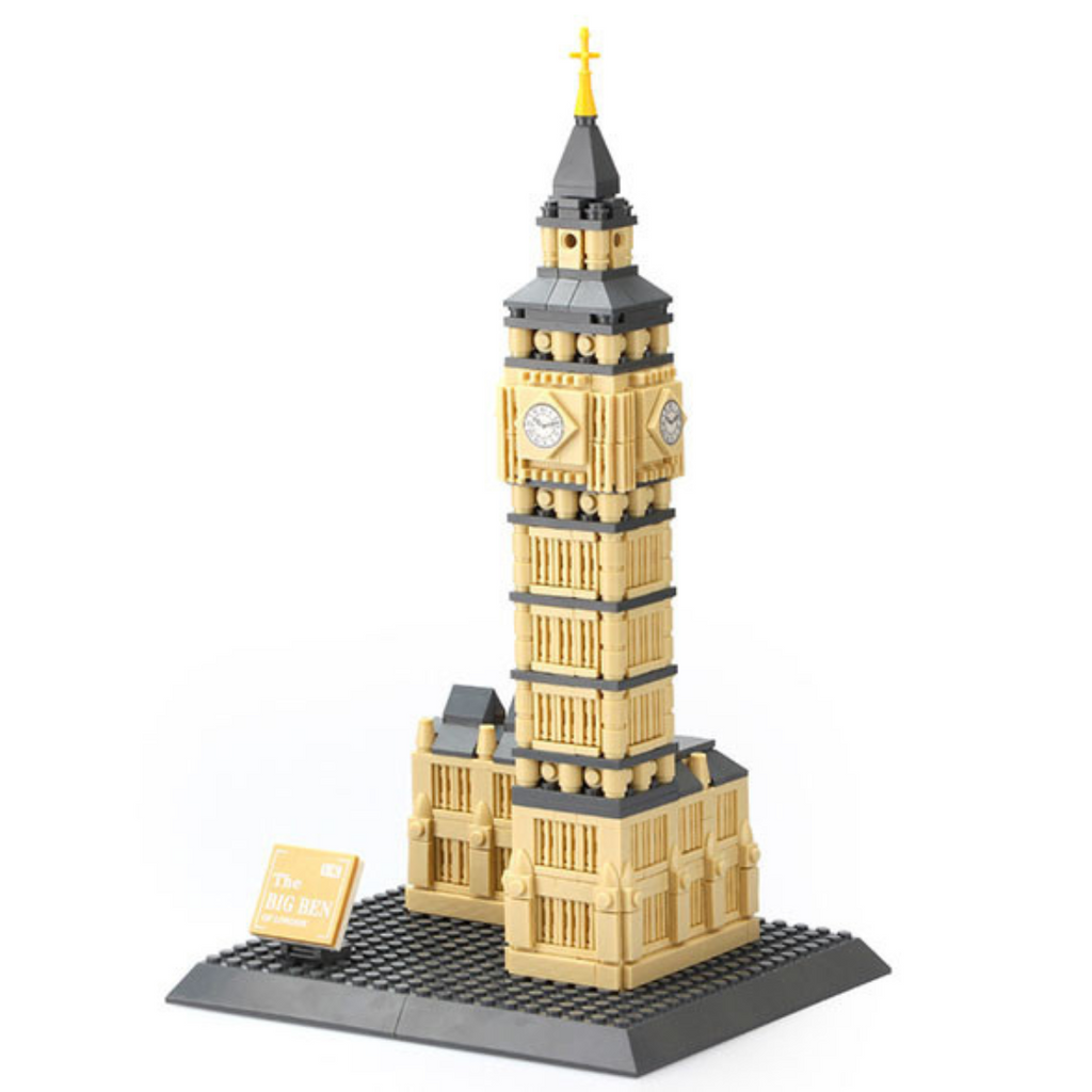 WANGE 4211 Elizabeth Tower (Big Ben) – 892-Piece Architecture