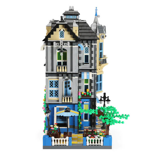 WANGE 6310 Garden Coffee House – 2,313‑Piece Modular Architecture Set