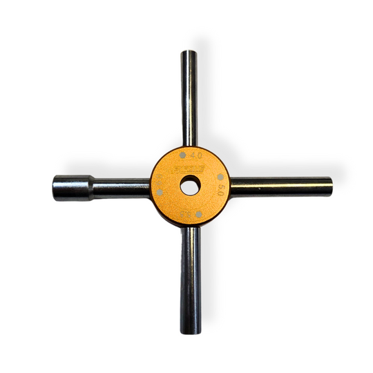 4-in-1 Multi Wrench — Gold (4.0 / 5.0 / 5.5 / 6.0mm)