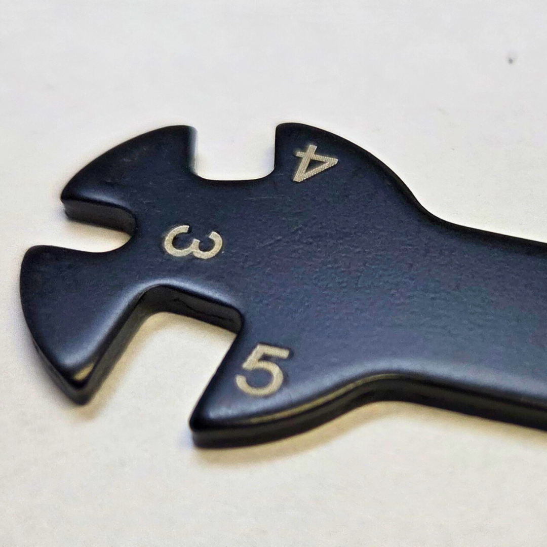 6-in-1 Special Tool Wrench — 3 / 4 / 5 / 5.5 / 7 / 8mm for Turnbuckles & Nuts (RC Hobby Repair)