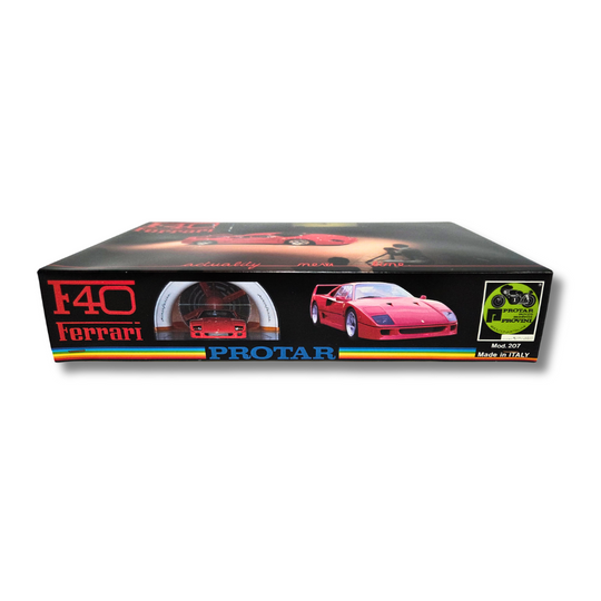 Protar 207 Ferrari F40 1/24 Vintage Model Kit – Italian Classic 1988
