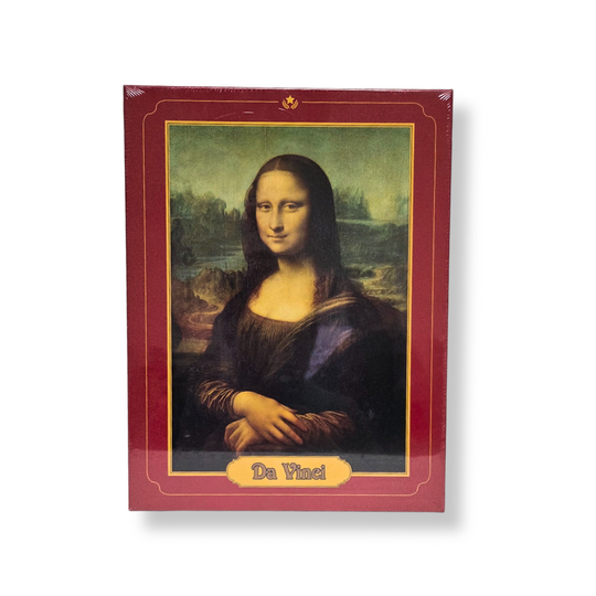 Tomax Leonardo Da Vinci Mona Lisa Puzzle 1000 Piece Vintage Museum Collection (Item 1389)