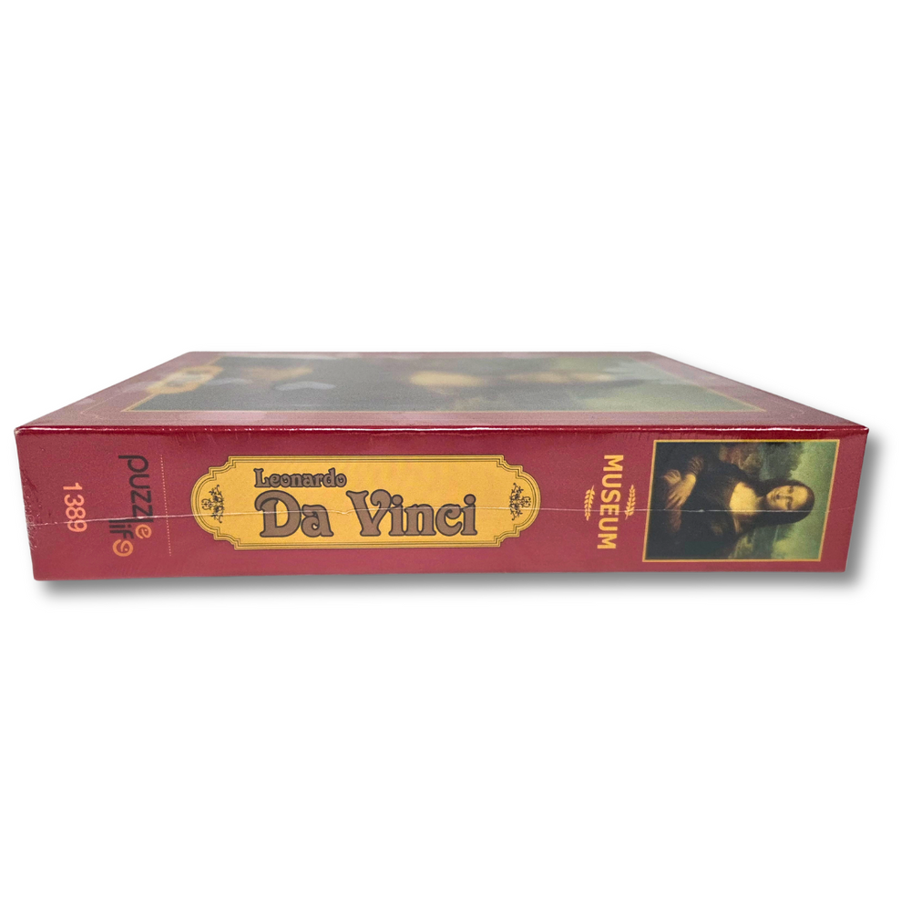 Tomax Leonardo Da Vinci Mona Lisa Puzzle 1000 Piece Vintage Museum Collection (Item 1389)