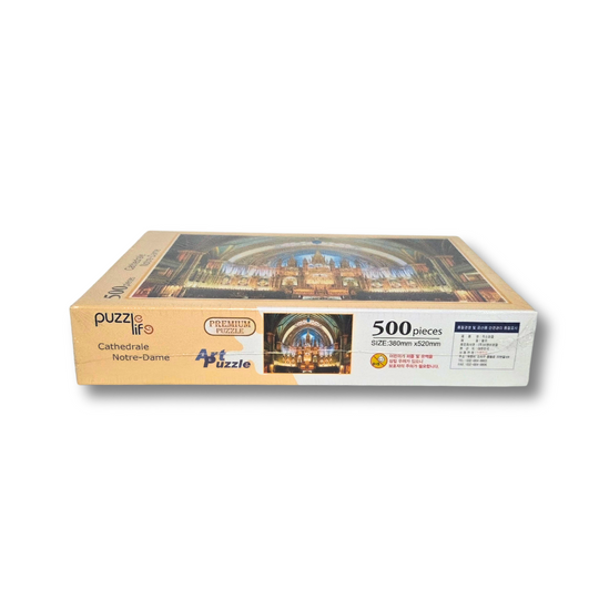Puzzle Life Cathédrale Notre-Dame – 500 Piece Puzzle (Item 500ND)