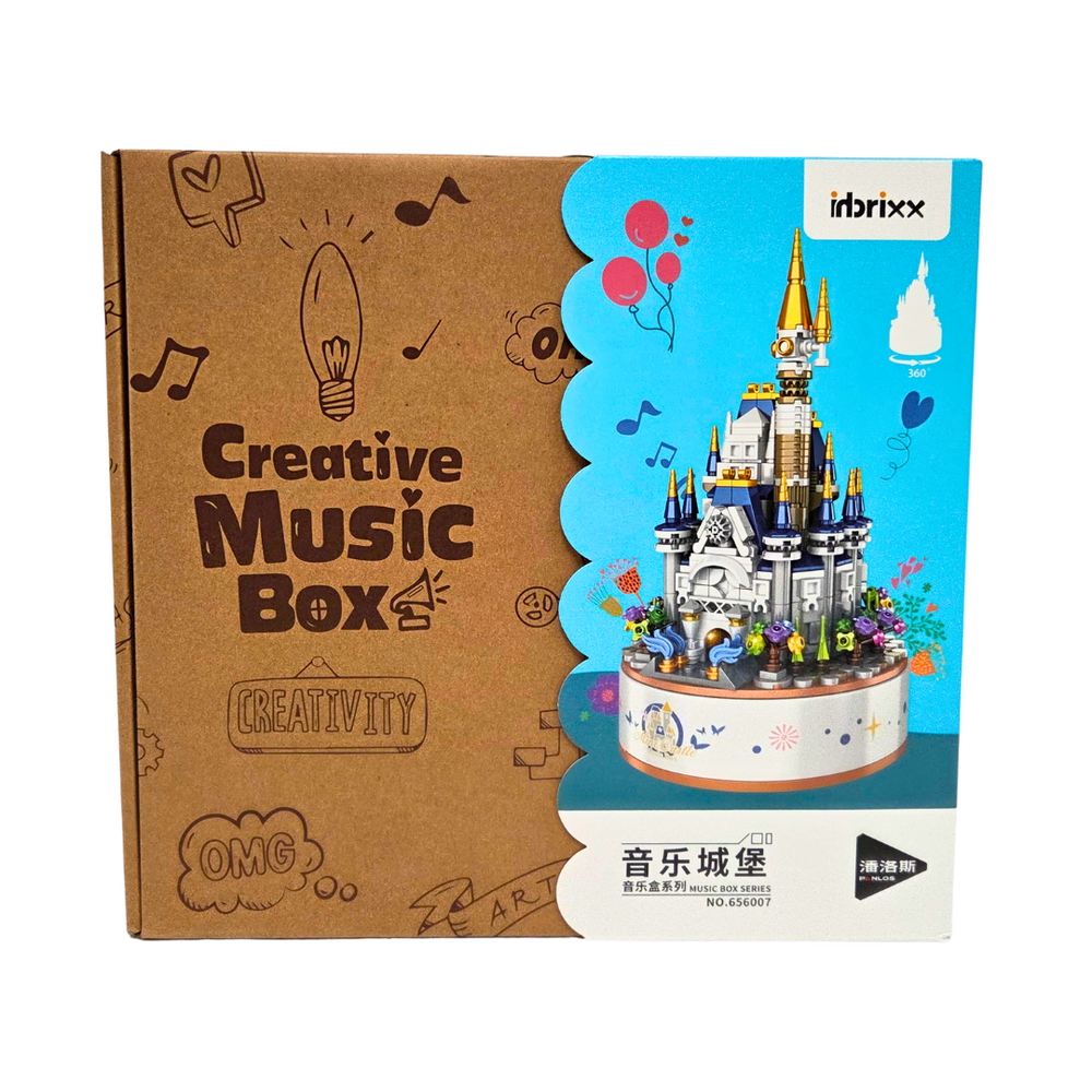 Panlos Creative Music Box Series – Castle Music Box – Model 656007 (617 Pieces)