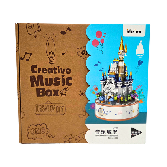 Panlos Creative Music Box Series – Castle Music Box – Model 656007 (617 Pieces)