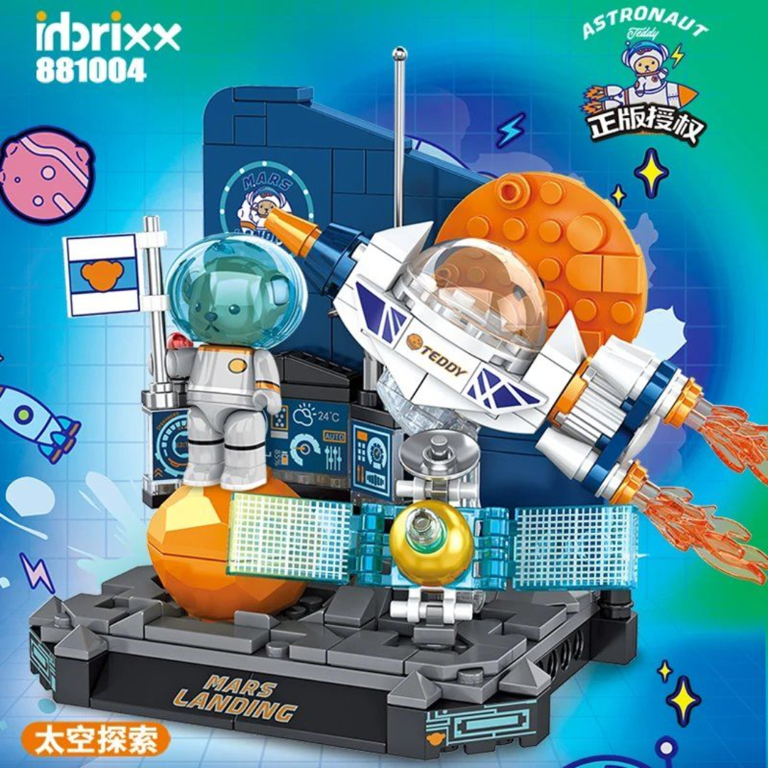 Inbrixx 81004 Teddy Space Exploration – 221pcs Display Brick