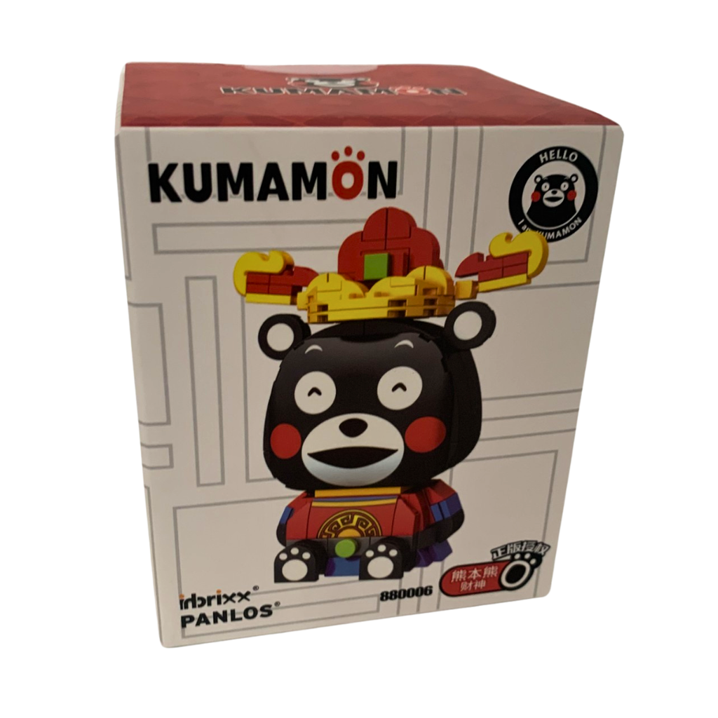 Inbrixx 80006 Kumamon God of Wealth – 207pcs Character Brick Set Inbrixx 80006 Kumamon God of Wealth – 207pcs Character Brick Set